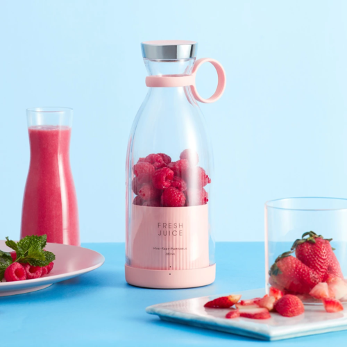 Portable USB Blender Cup – 350 ml Travel Smoothie Maker